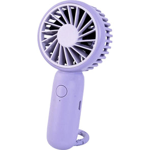 Flea Market Mini Handheld Fan (Purple)