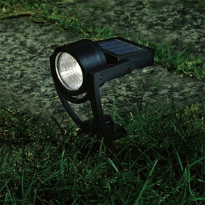Click 10lm LED Solar Spotlight - Black