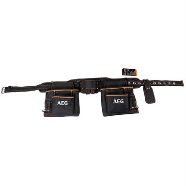 AEG 16 Pocket Tool Belt / Orange & Black - TheITmart