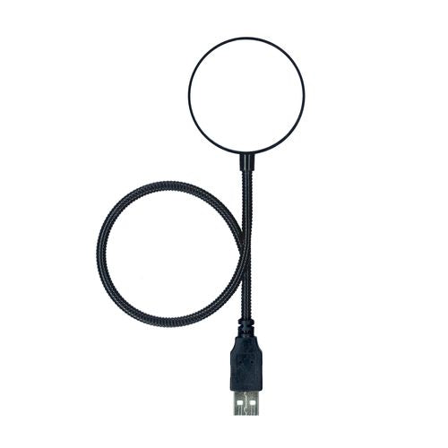 Arlec 50 Lumens 5V USB Flexi-Neck LED Light - Black - TheITmart