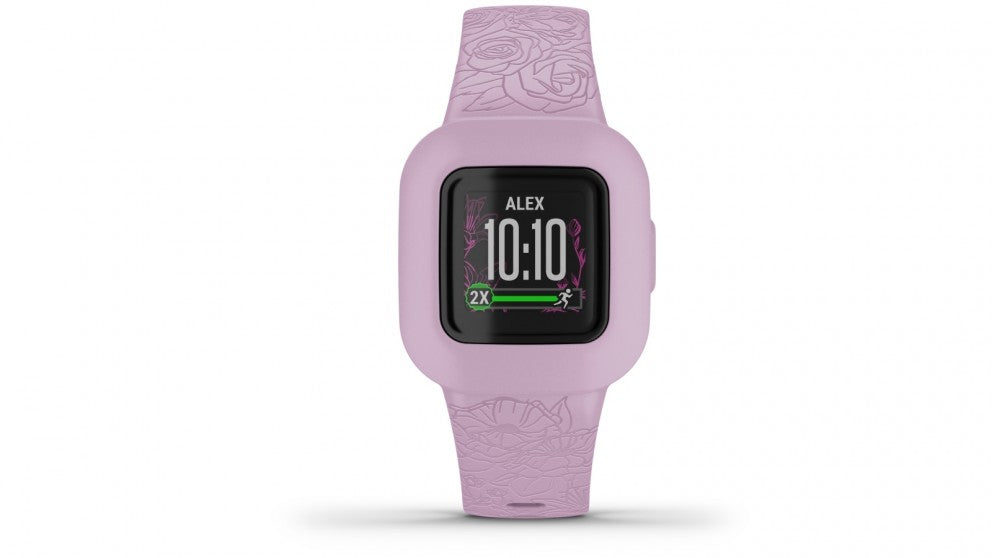 Garmin Vivofit Jr 3 Kids Fitness Tracker / Lilac / Blue Star /Camo Green - TheITmart