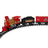Christmas Train 21 Piece /Battery Operated with  authentic sounds/ Easy Track Assembly - TheITmart