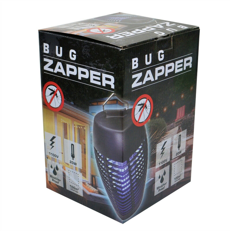 20W Weather Proof Bug Zapper/Catcher up to 100m square Meter Coverage/Outdoor