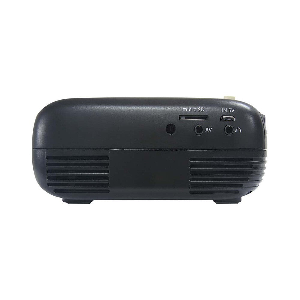Mini Led Projector Kit Screen and Speaker Pack LED Rechargeable Projector