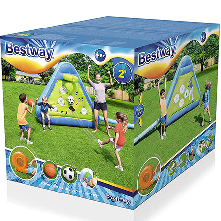 Bestway Inflatable Triple Play Sports Board / 3 Sport Activities/ Durable & Colourful