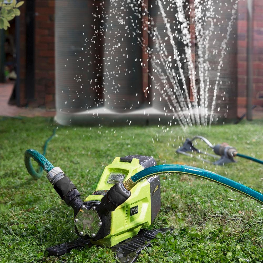 Ryobi One+ 18V Transfer Pump - Skin Only/Ideal to Draining Flooded Spaces
