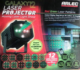 Arlec Galaxy 2 in 1 LED Projector Laser Party Light 12 Laser Pattern LV1982 - TheITmart