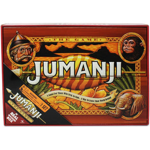 Jumanji Game Wood Case for Ages 5+ with High Quality Wooden Case