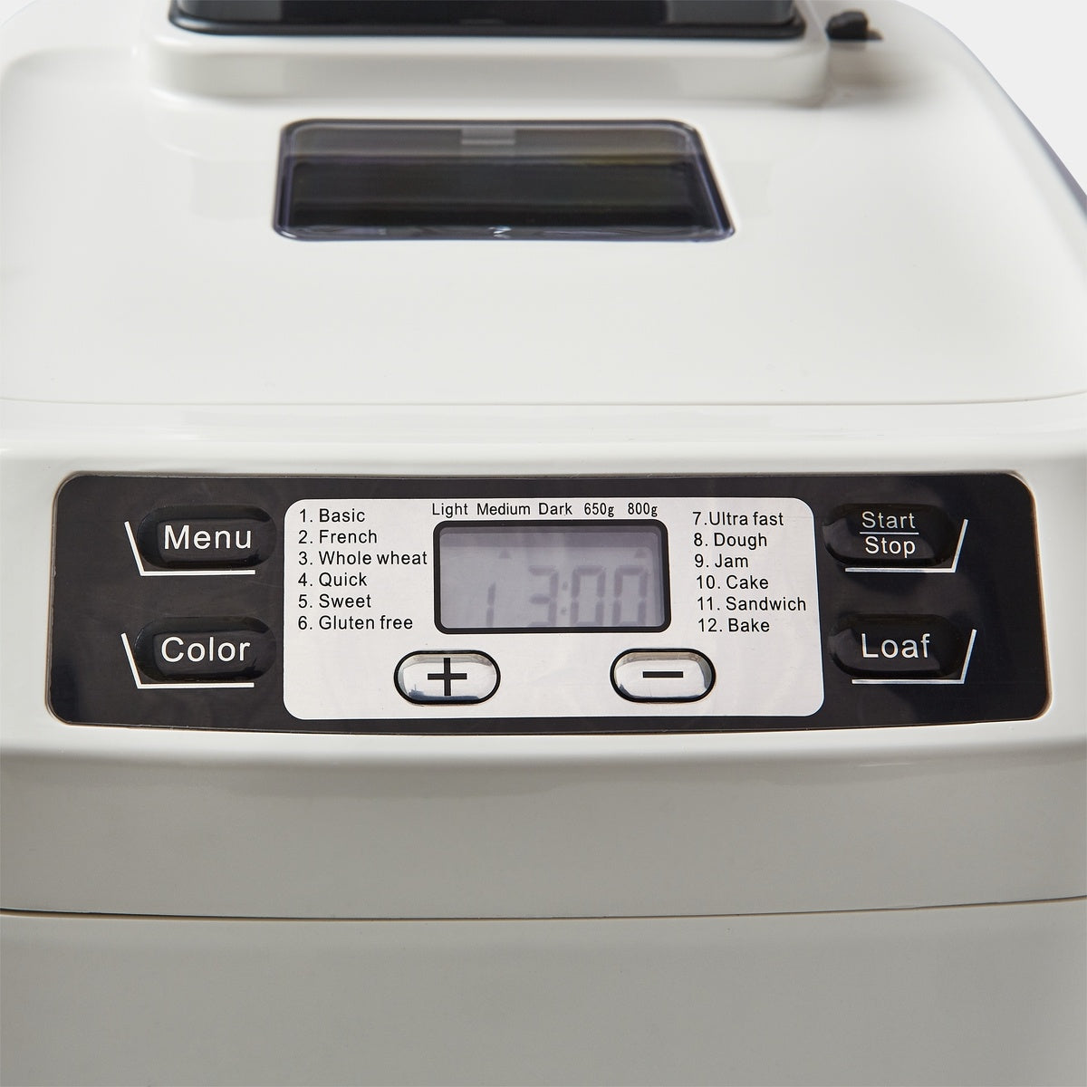 Anko Bread Maker/Pc Viewing Window/White - TheITmart