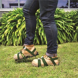 Cyclone Lawn Aeration Sandals/One Size Fits All/ Rust Resistant/Heavy Duty Nylon - TheITmart