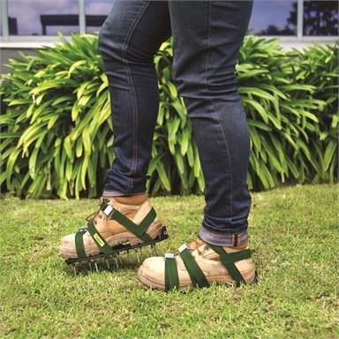 Cyclone Lawn Aeration Sandals/One Size Fits All/ Rust Resistant/Heavy Duty Nylon - TheITmart