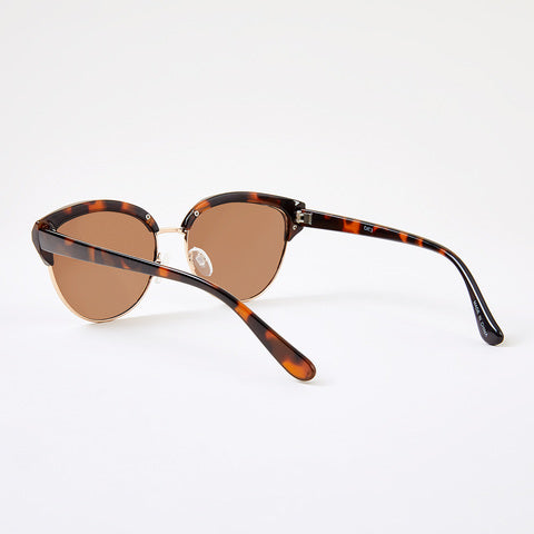 Anko Classic Retro Frame Polarised Sunglasses-Grey Trt & Tort,No Size