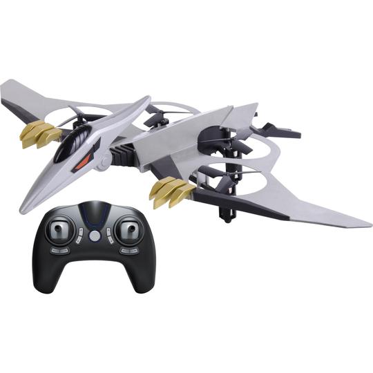 XCD Aerodex Dinosaur Drone (Silver) - ADDSDS / 4 Channels / 6-axis gyrocope - TheITmart