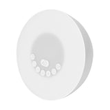 Anko White Clock Radio with White Noise & LED Colour