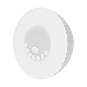 Anko White Clock Radio with White Noise & LED Colour
