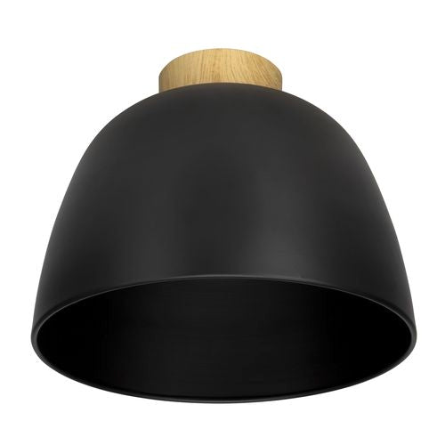 Brilliant 23cm Matt Black Greta DIY Install Batten Fixture - TheITmart