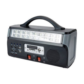 Anko Rechargeable Power Station with Light and Radio