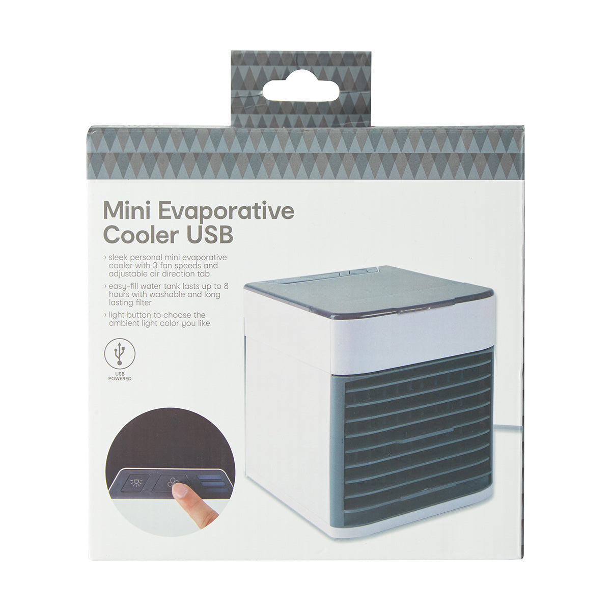 Mini Evaporative Cooler USB - White - TheITmart