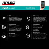 Arlec Grid Connect Smart 1m CCT LED Strip Light with Remote - TheITmart