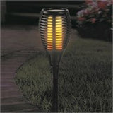 Lytworx 59cm Solar Tiki Torch With Flameless LED Candle - Warm White