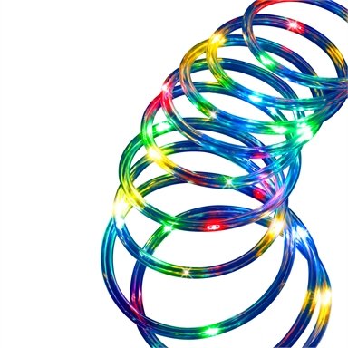 Arlec 10m Coloured Solar Powered Thin LED Rope Light - TheITmart