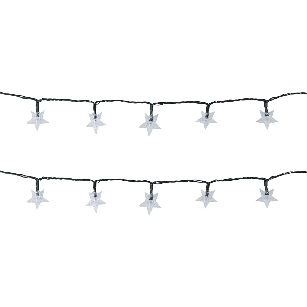 Anko 13.4 meter Low Voltage 150 LED Warm White Star String Lights - TheITmart