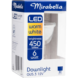 Mirabella LED 6W Warm White 12V Downlight
