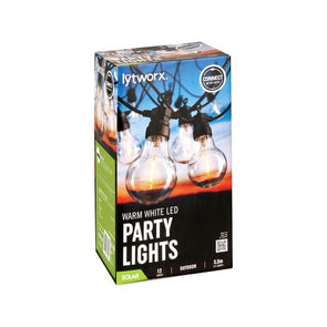 Lytworx Solar Connectable 12 Warm White Party Lights