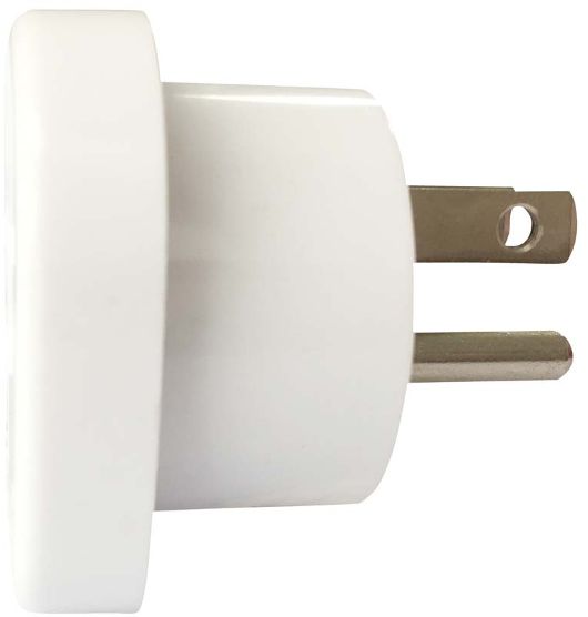 Travel adaptor For USA / White