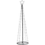 Mirabella Christmas 1.8m 140 LED Genio Colour Wheel Metal Tree Dome