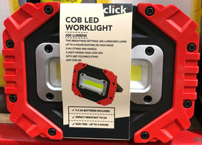 Click COB LED WORKLIGHT - 600 LUMENS