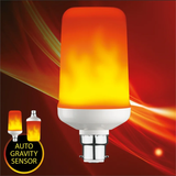 Verve Design 4W Flame Effect LED BC Globe With Gravity Sensor
