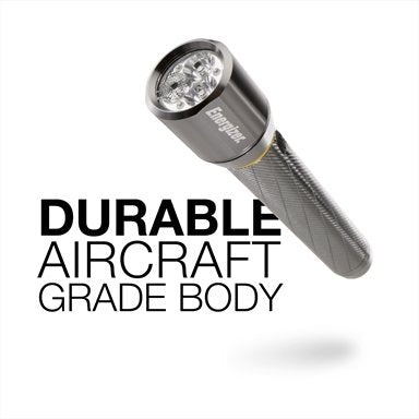 Energizer Handheld 400 Lumen Metal Vision HD LED Torch - TheITmart