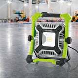 IronHorse 50W 4000lm Waterproof LED Work Light / Black & Green