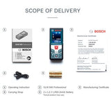 Bosch Blue 50m GLM 500 Distance Measurer With Colour Screen