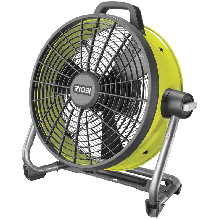 Ryobi 18V ONE+ Hybrid Air Cannon Drum Fan/Hybrid Technology