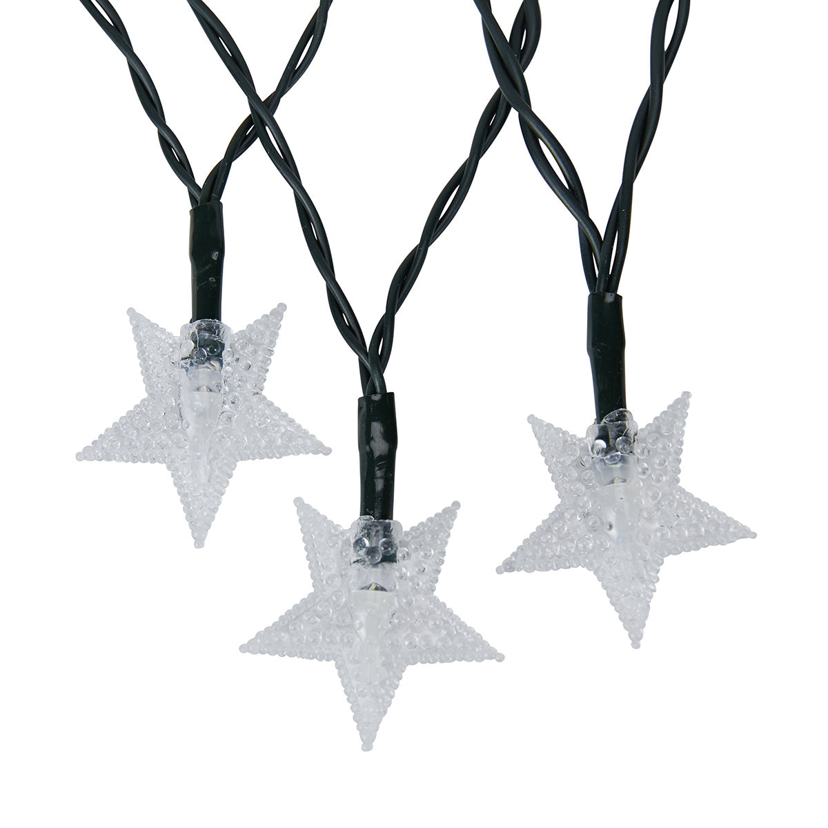 Anko 13.4 meter Low Voltage 150 LED Warm White Star String Lights - TheITmart