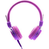 Moki Kids Safe Volume Limited Headphones - Pink & Purple - TheITmart