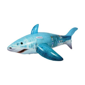 178cm Inflatable Pool Shark Rider - Blue