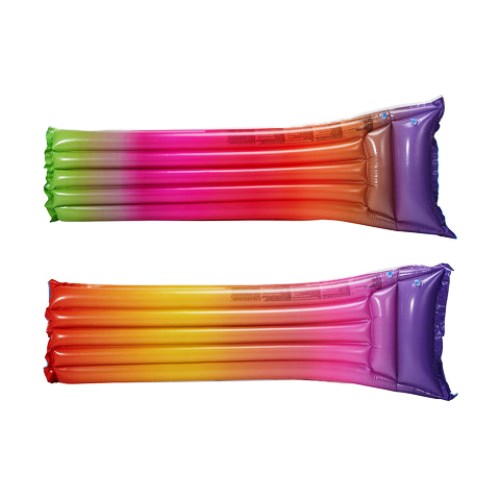 Multicoloured Inflatable Pool Air Bed - Assorted