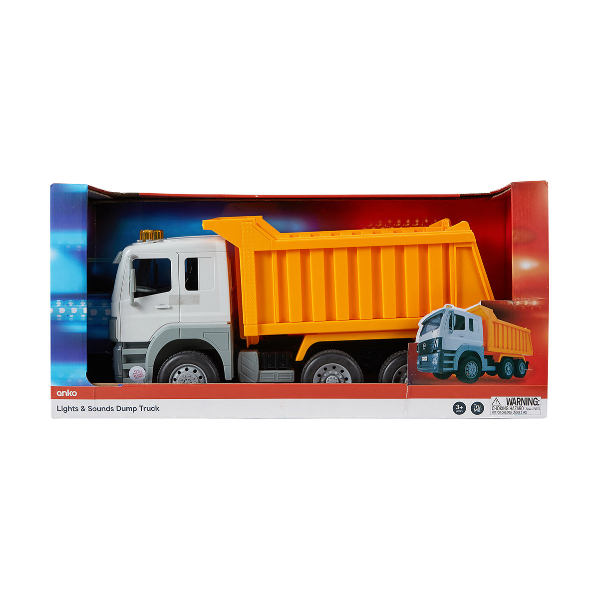 Anko Lights & Sounds Dump Truck Suitable for Ages 3+ Years