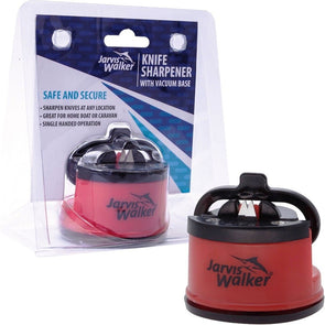 Jarvis Walker Knife Sharpener With Vacuum Base / Ideal for Home & Outdoors