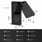Black/White 1.8-inch Fashion16GB Portable MP3/MP4 Player Radio Rechargeable Media Player - TheITmart