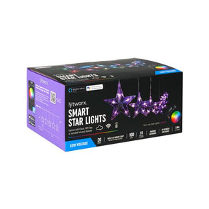 Lytworx 3.8m 100 Colour Changing LED Smart Star Lights with Built-in Smart Chip