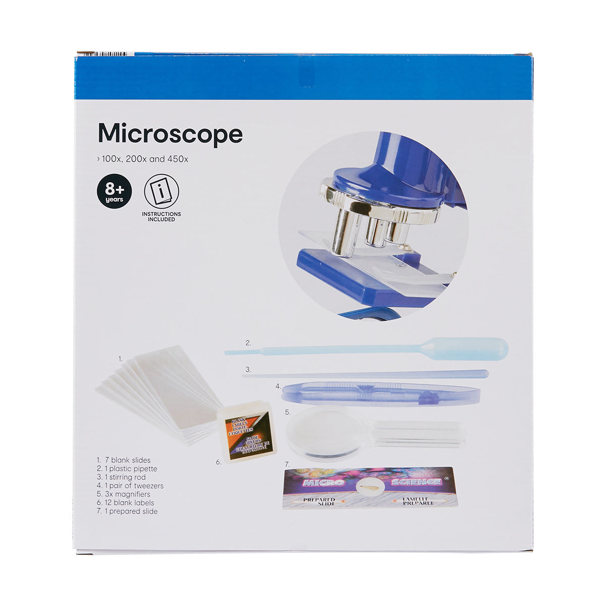 Kids Microscope 37 Piece set for Ages 8+ years - TheITmart