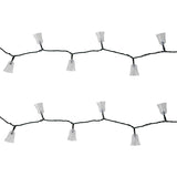 120 LED Warm White Bell String Lights - TheITmart