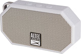 Altec Lansing IMW257-AB H20 Bluetooth Speaker - White /IP67/Rugged Design/AUX/Clip