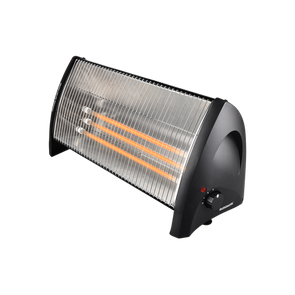 Euromatic 2400W 3 Bar Radiant Heater/3 Heat Settings/Safety Mesh Grille