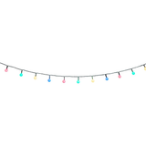 Christmas Festive Outdoor Rechargeable Solar 50 LED Multi-coloured Ball Lights - TheITmart
