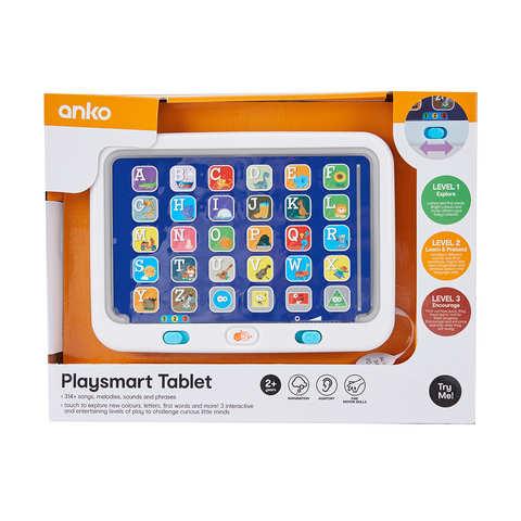 Anko Playsmart Tablet/ Suitable for Ages 2+ Years
